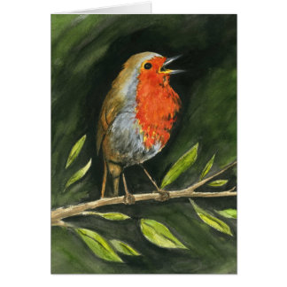 Europé Robin Hälsningskort