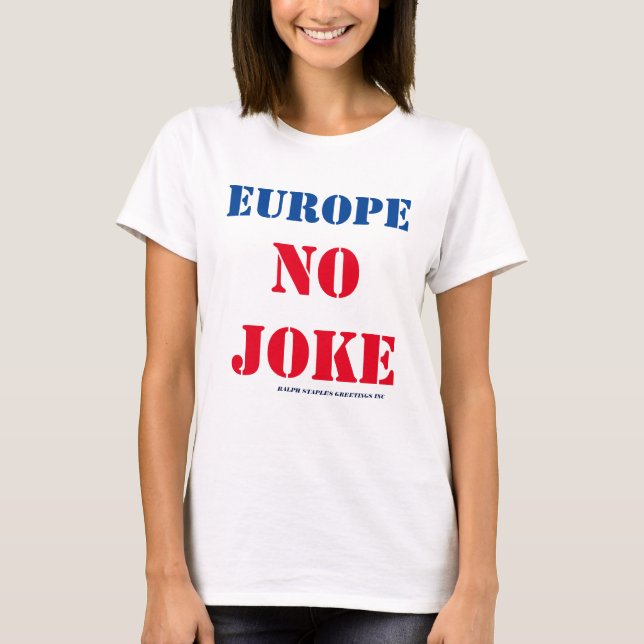 EUROPE SLOGAN T-SHIRT (Framsida)