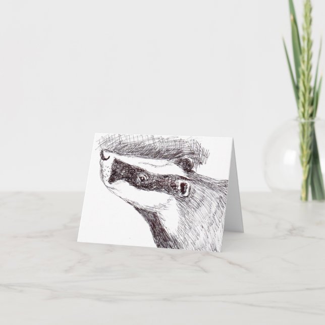 European Badger (a454) Kort (Framsida)