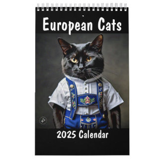 European Cats Calendar Kalender