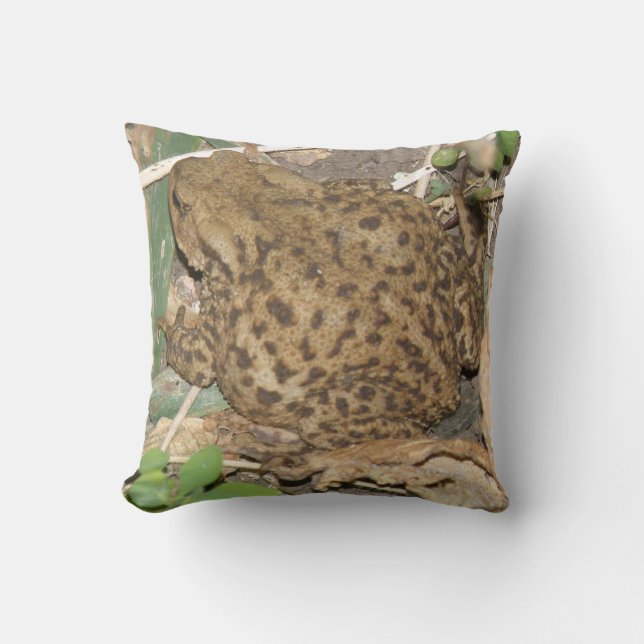 European Common Toad Pillow Kudde (Framsida)