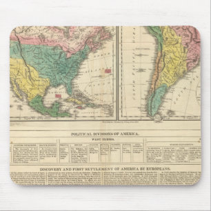 European Discovery of America Atlas Karta Musmatta