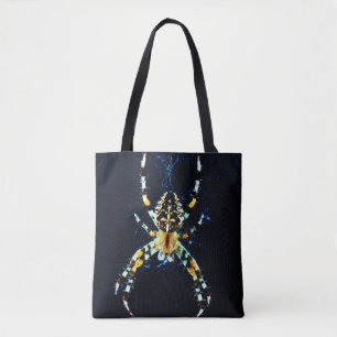 European Garden Spider bagstcn Tote Bag Tygkasse