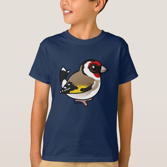 European Goldfinch Tee Shirt (Framsida)