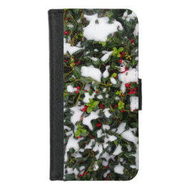 European Holly med Snö Wallet Case