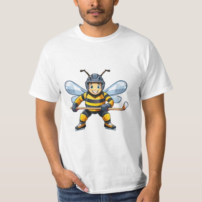 European honey bee (Apis mellifera) T Shirt (Framsida)