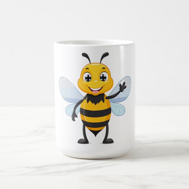 European honey bee kaffemugg (Center)