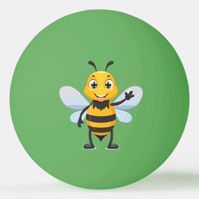 European honey bee pingisboll (Framsidan)