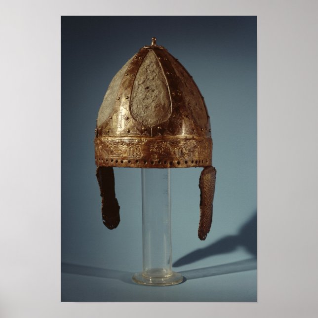 European krig war helmet, c.500 poster (Framsidan)