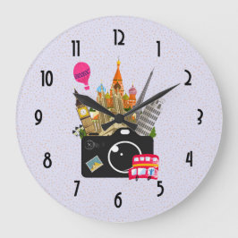 European Landmarks Travel Photograf Stor Klocka