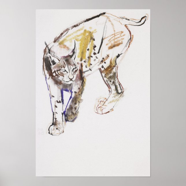 European Lynx Poster (Framsidan)