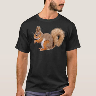 European Red Squirrel T Shirt