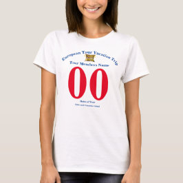 European Resa Vacation Tour Jersey-mall T Shirt