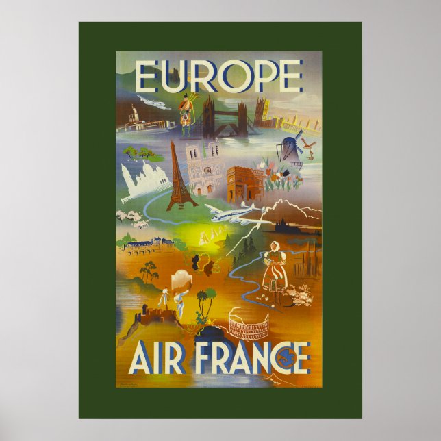 European Travel Poster (Framsidan)