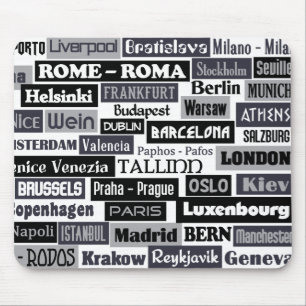 European Traveler anpassningsbar moussat Musmatta