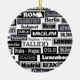 European Traveler ornament