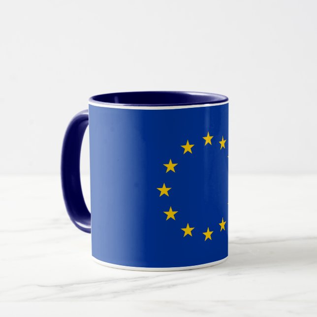 European Union flag Mug Mugg (Framsida vänster)