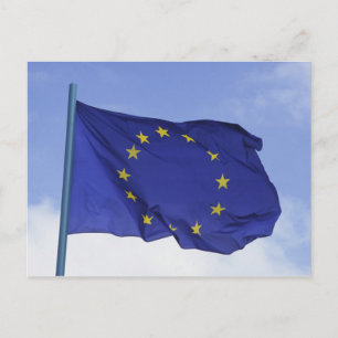 Europeisk flagg RF) Vykort
