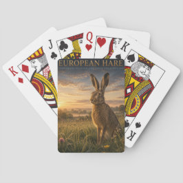 Europeisk Harängsäng DJUR Poker Kort Casinokort