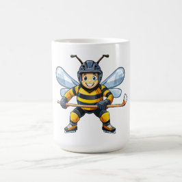 Europeisk honungsbin (Apis mellifera) Kaffemugg