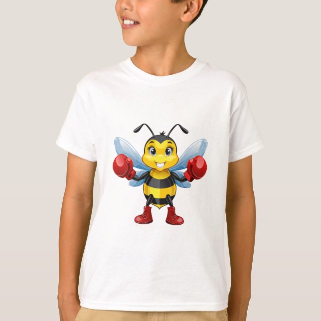 Europeisk honungsbin t shirt (Framsida)