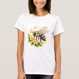 Europeisk honungsbin t shirt