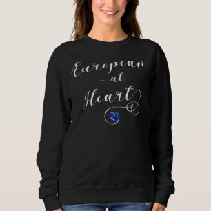 Europeisk i hjärtat, Europa, Europavän T Shirt