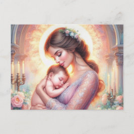 Europeisk Mamma 8 Vykort