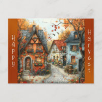 Europeisk Orange Höst By Illustration