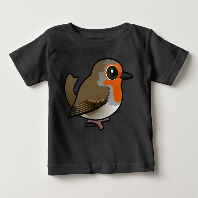 Europeisk Robin T-shirt (Framsida)