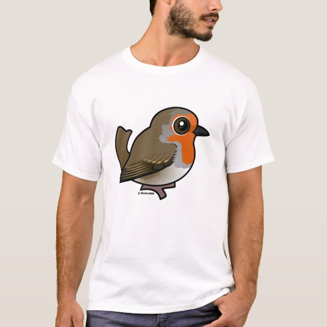 Europeisk Robin Tee Shirt (Framsida)