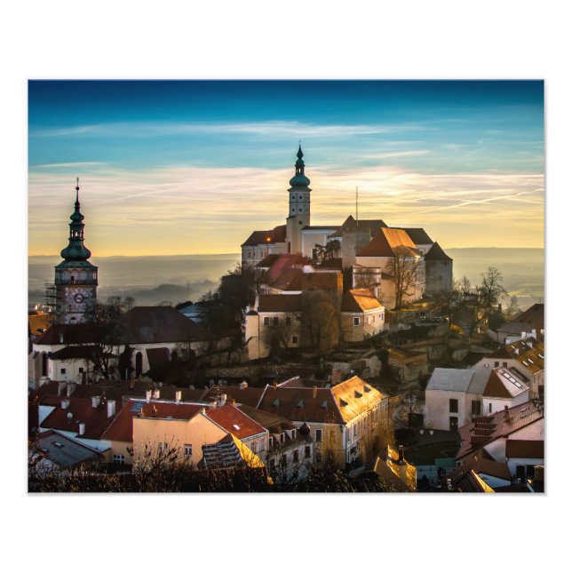 Europeisk stad fototryck (Framsidan)