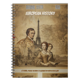Europeiska epoker: Europeisk historia Anteckningsbok