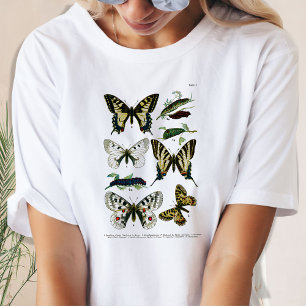 Europeiska fjärilsplattor I T-shirt