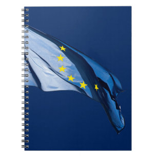 Europeiska flagga anteckningsbok