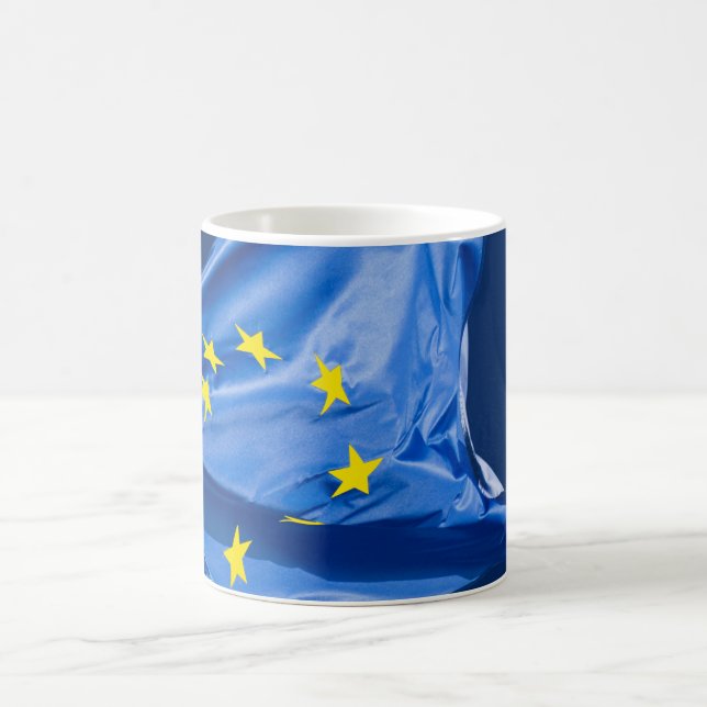 Europeiska flagga kaffemugg (Center)