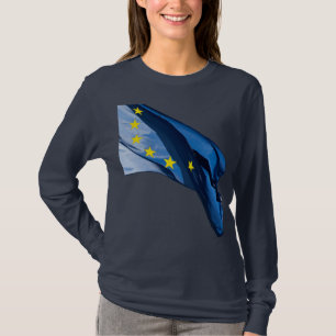 Europeiska flagga t shirt