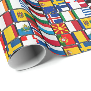 Europeiska Flaggor-patentverket Presentpapper