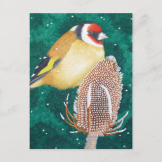 Europeiska Goldfinch Vykort