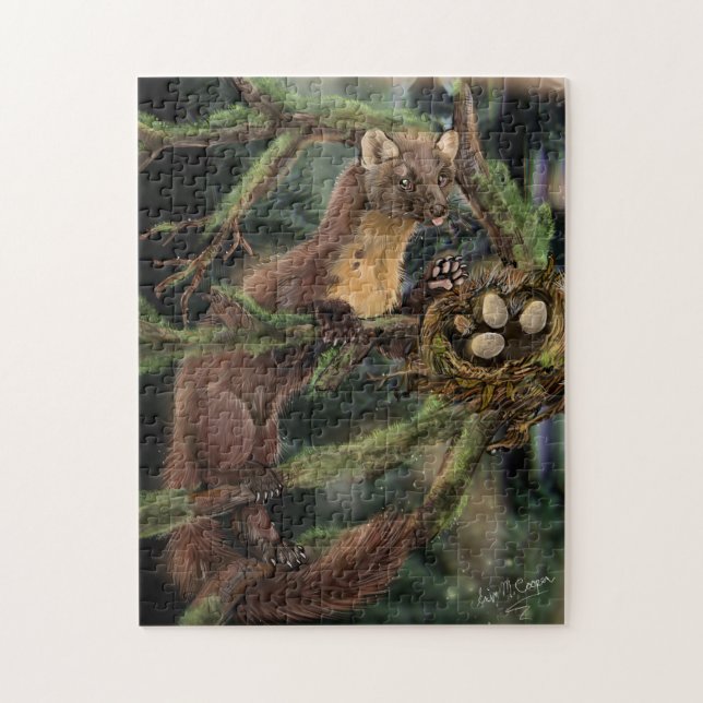 Europeiska Gräs Marten Pussel (Vertikal)