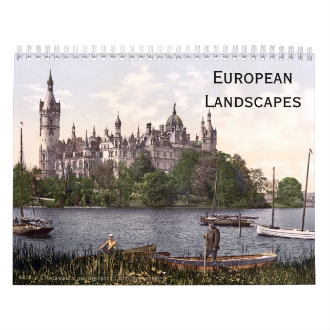 Europeiska landskap kalender (Omslag)