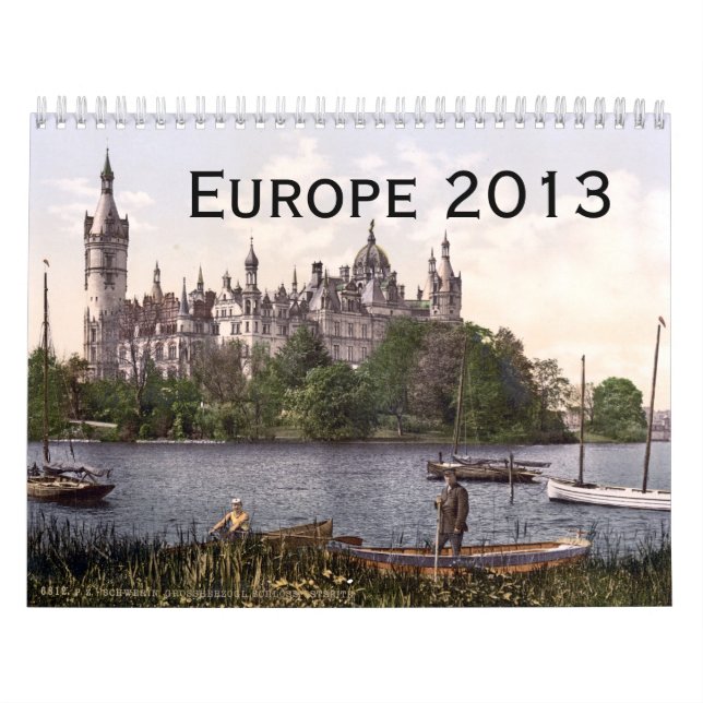 Europeiska landskap kalender (Omslag)