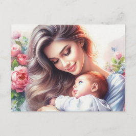 Europeiska Mamma 10 Vykort