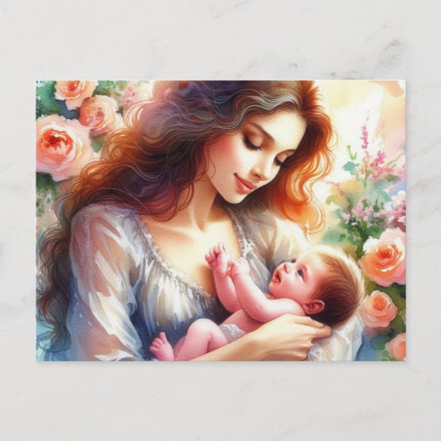 Europeiska Mamma 11 Vykort (Framsida)