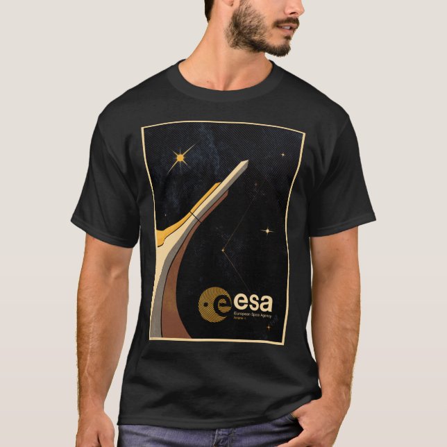 Europeiska rymdorganisationen ESA Tribute Classic  T Shirt (Framsida)