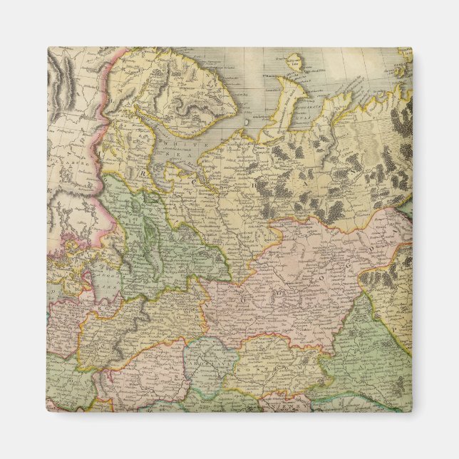 Europeiska Ryssland Magnet (Framsidan)