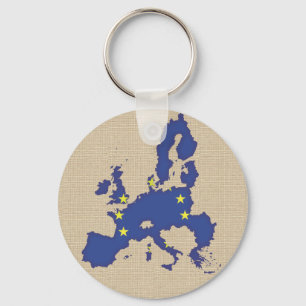 Europeiska union nyckelring