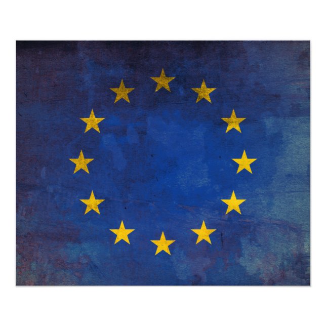 Europeiska unionen fototryck (Framsidan)