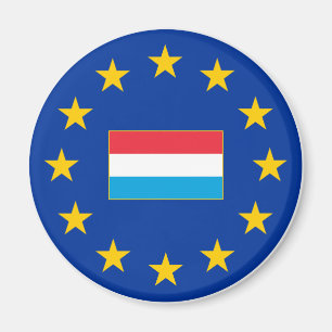 Europeiska unionen - Luxemburg Magnet