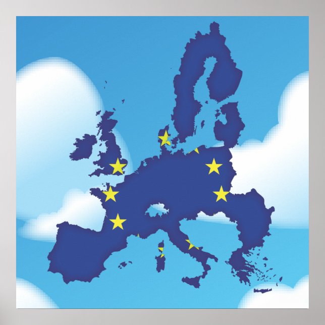 Europeiska unionen poster (Framsidan)